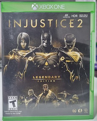 Injustice 2 Legendary Edition - Xbox One (Mídia Física) - USADO