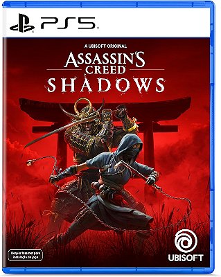 Assassin's Creed Shadows - PS5 (Mídia Física) - (Novo, Lacrado)