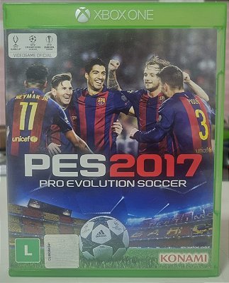 PES 2017 - Xbox One (Mídia Física) - USADO