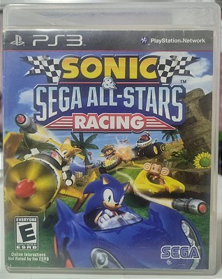 Sonic & Sega All-Stars Racing - PS3 (Mídia Física) - USADO