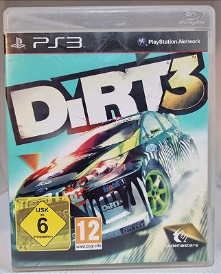 Dirt 3 - PS3 (Mídia Física) - USADO