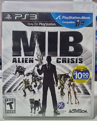MIB Alien Crisis - PS3 (Mídia Física) - USADO