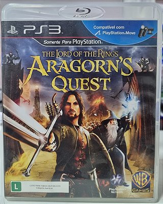 The Lord Of The Rings Aragorn's Quest - PS3 (Mídia Física) - USADO