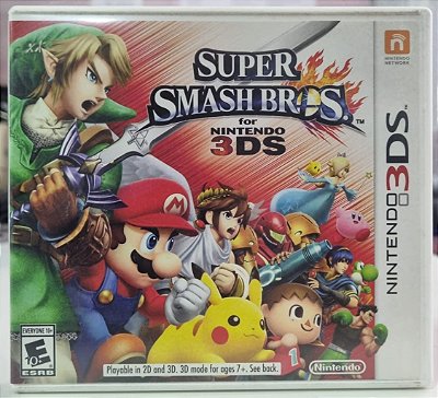 Super Smash Bros - 3DS (Mídia Física) - USADO