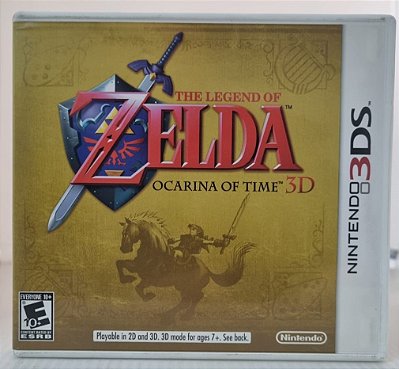 The Legend Of Zelda Ocarina Of Time 3D - 3DS (Mídia Física) - USADO