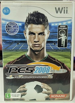 PES 2008 - WII (Mídia Física) - USADO