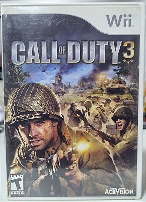 Call Of Duty 3 - WII (Mídia Física) - USADO