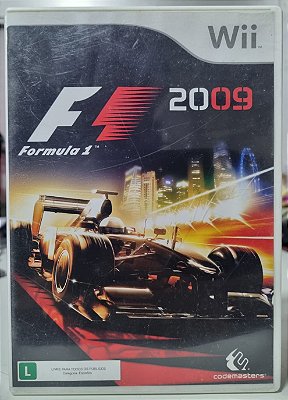 F1 2009 (Fórmula 1 2009) - WII (Mídia Física) - USADO