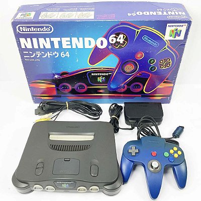 Console Nintendo 64, Com 1 Controle, Na Caixa, Original Nintendo (Usado)