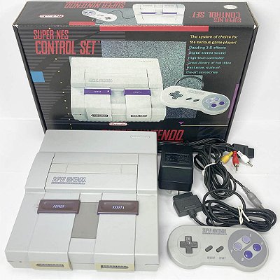 Super Nintendo, Com 1 Controle Original, Nintendo (Usado)