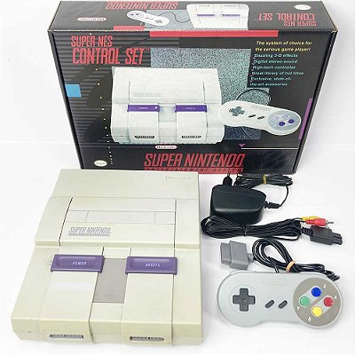 Super Nintendo, Com 1 Controle (Usado)