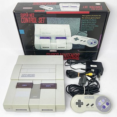 Super Nintendo, Com 1 Controle Original, Nintendo (Usado)