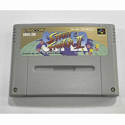 Super Street Fighter 2, Super Famicom Original (Usado)