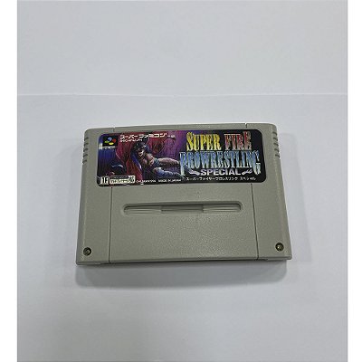 Super Fire Pro Wrestling Special, Super Famicom Original (Usado)