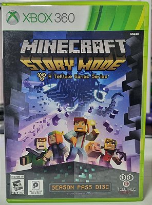 Minecraft Story Mode - Xbox 360 (Mídia Física) - USADO