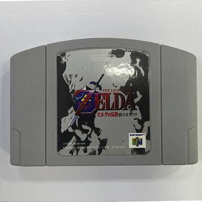 The Legend Of Zelda The Ocarina Of Time, Nintendo 64 JP Original (Usado)