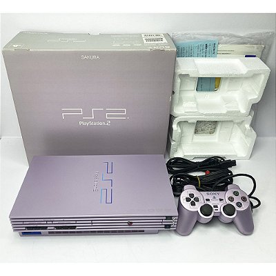 PlayStation 2, Sakura, Na Caixa Seriado, Modelo SCPH 39000 SA, PS2, (Usado)