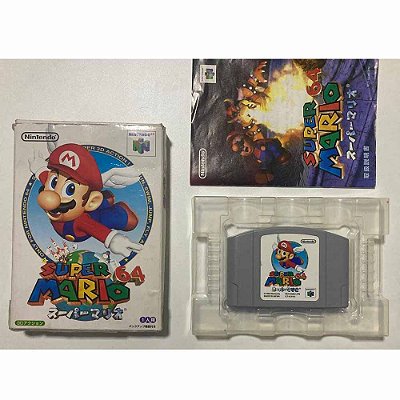 Super Mario 64, Nintendo 64 JP Original (Usado)