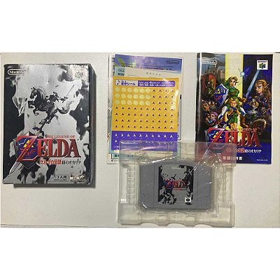 Zelda Ocarina Of Time, Nintendo 64 JP Original (Usado)