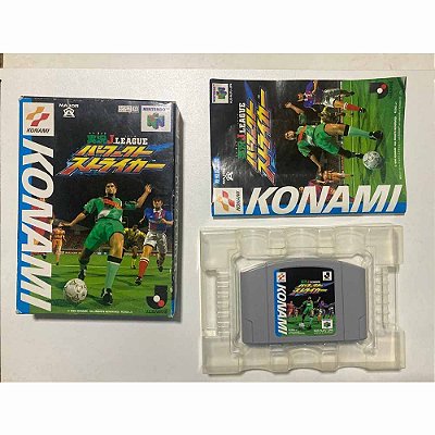 J League Dynamite Soccer, Nintendo 64 JP Original (Usado)