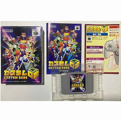 Custom Robo, Nintendo 64 JP Original (Usado)