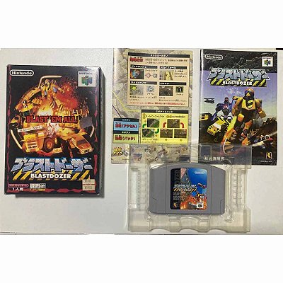 Blastdozer, Nintendo 64 JP Original (Usado)