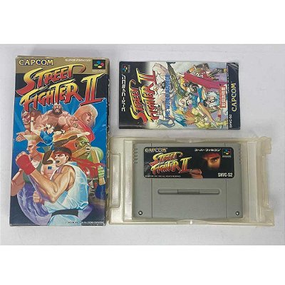 Street Fighter 2 , Super Famicom Original (Usado)