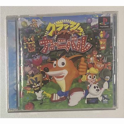 Crash Bandicoot Carnival Crash Bash - Original PS1 JP (Usado)
