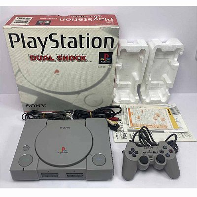 PlayStation 1, Na Caixa Seriado, 1 Controle, Modelo SCPH-7000, PS1, (Usado)