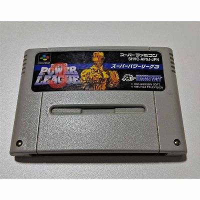 Super Power League 3, Super Famicom Original (Usado)