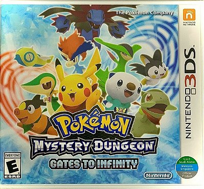 Pokemon Mystery Dungeon Gates Of Infinity - 3DS (Mídia Física) - Novo, Lacrado