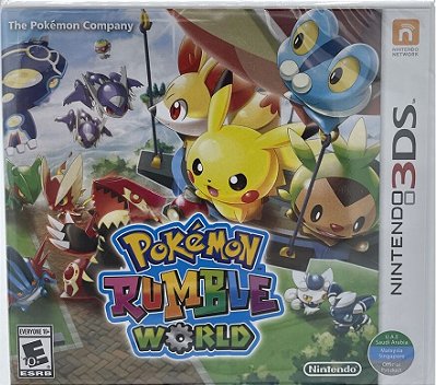 Pokemon Rumble World - 3DS (Mídia Física) - Novo, Lacrado