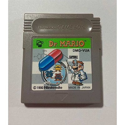 Dr Mario, Game Boy Nintendo JP Original (Usado)