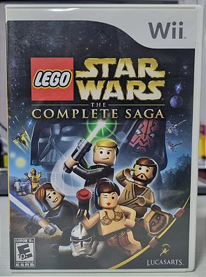 Lego Star Wars The Complete Saga - WII (Mídia Física) - USADO