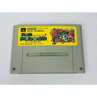 Super Mario World, Super Famicom Original (Usado)