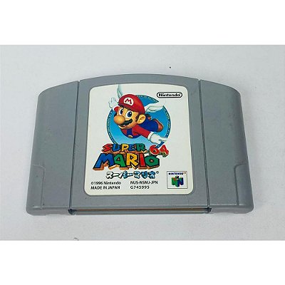 Mario 64, Nintendo 64, JP, Original (Usado)