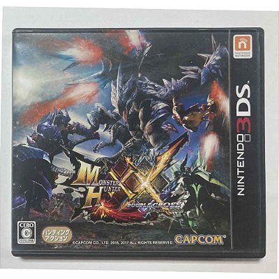 Monster Hunter XX Double Cross, Nintendo 3DS Japonês Original (Usado)