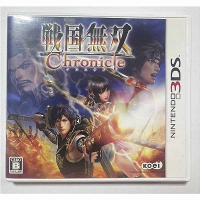 Sengoku Musou Chronicle, Nintendo 3DS Japonês Original (Usado)