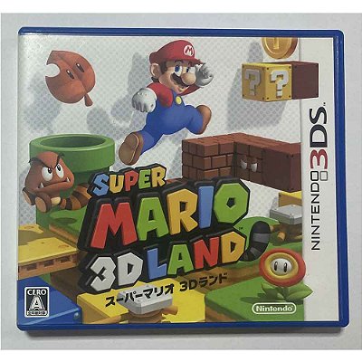 Super Mario 3D Land, Nintendo 3DS Japonês Original (Usado)