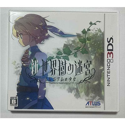Etrian Odyssey Untold Millenium Girl, Nintendo 3DS Japonês Original (Usado)
