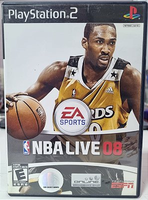NBA Live 08 - PS2 (Mídia Física) - Usado