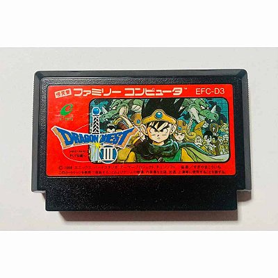 Dragon Quest 3, Famicom Nintendinho Nes JP Original (Usado)