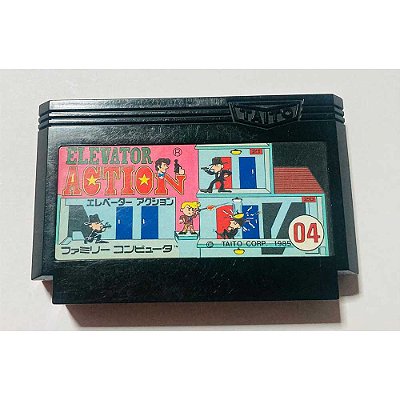 Elevator Action, Famicom Nintendinho Nes JP Original (Usado)