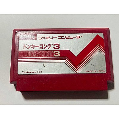 Donkey Kong 3, Famicom Nintendinho Nes JP Original (Usado)