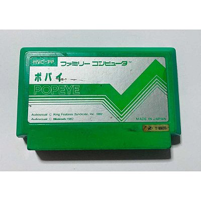 Popeye, Famicom Nintendinho Nes JP Original (Usado)