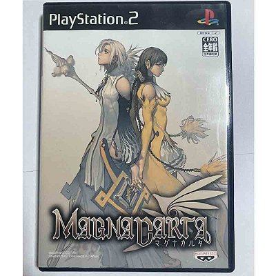 Magna Carta, PS2 Japonês Original (Mídia Física) - Usado
