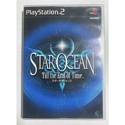 Star Ocean 3 Till The End of Time, PS2 Japonês Original (Mídia Física) - Usado