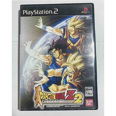 Dragon Ball Z 2, PS2 Japonês Original (Mídia Física) - Usado