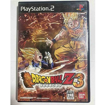Dragon Ball Z Budokai 3, PS2 Japonês Original (Mídia Física) - Usado