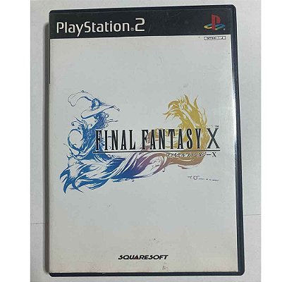 Final Fantasy X, PS2 Japonês Original (Mídia Física) - Usado